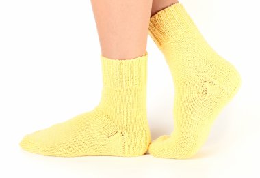 Woollen socks . clipart