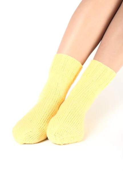 Vlněné ponožky . — Stock fotografie