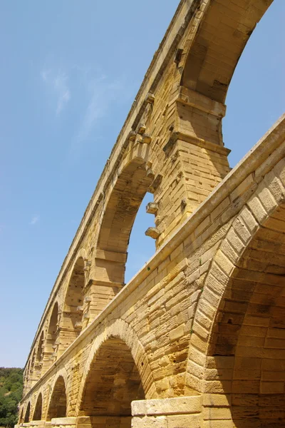 Мост Пон-дю-Гард — стоковое фото