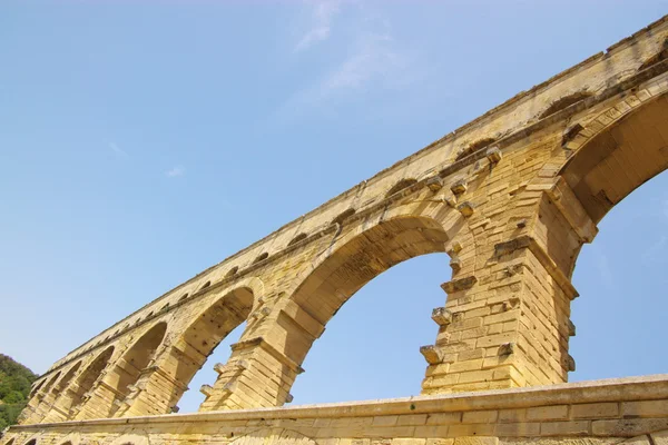 Ρωμαϊκή γέφυρα Pont du garde — Φωτογραφία Αρχείου