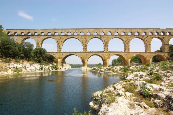 Pont du garde Ponte romano — Foto Stock