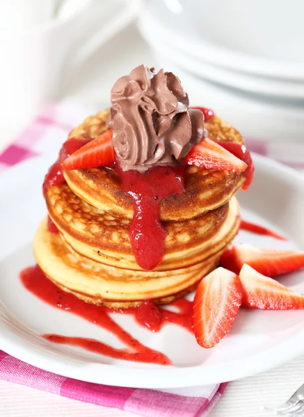 Dolci pancake — Foto Stock