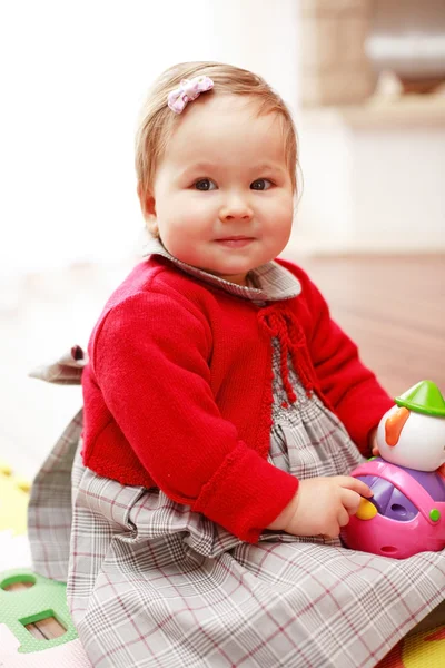 Πορτρέτο του χαριτωμένο μωρό — Φωτογραφία Αρχείου