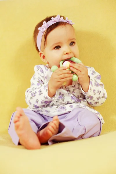 かわいい赤ちゃんのおもちゃ — ストック写真