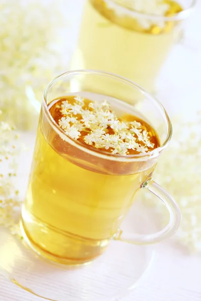 Elder flower tea — Stock Photo, Image
