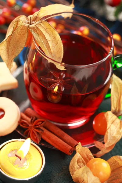 Hot drink for winter and Christmas — Stock Photo, Image