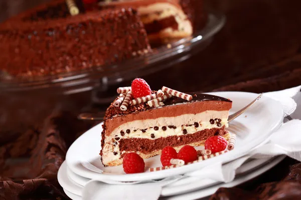 Νόστιμα κέικ σοκολάτας — Φωτογραφία Αρχείου