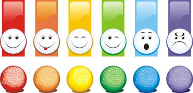 Balls for a golf clipart