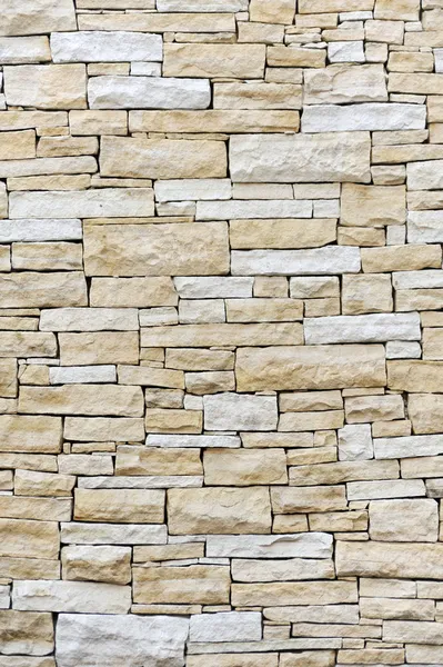 Wall made from sandstone bricks — Stock Photo, Image