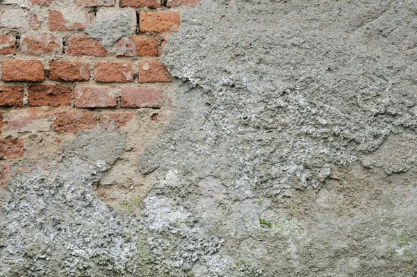 Vecchio muro - mattoni — Foto Stock