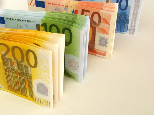 Geld Euro - Scheine — Stockfoto