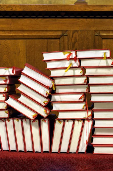 stock image Hymnals and prayer books - stack