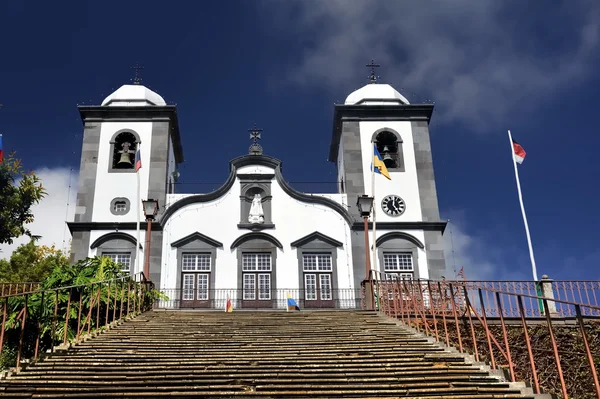 Nossa Senhora de Monte church, Monte, Madeira, Portugal — Stock Photo, Image