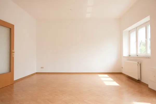Loft vazio como sala de estar — Fotografia de Stock