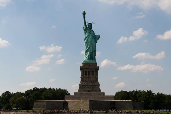Статуя Свободы в Нью-Йорке — стоковое фото