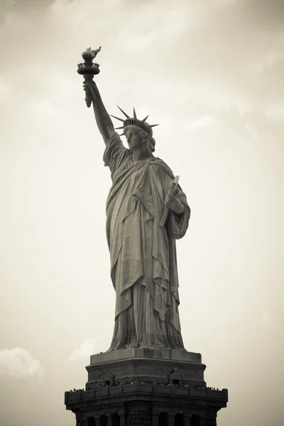 Άγαλμα της ελευθερίας στη Νέα Υόρκη — Φωτογραφία Αρχείου