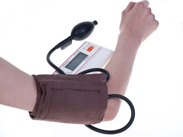 Measurement of a blood pressure — Stock Photo, Image