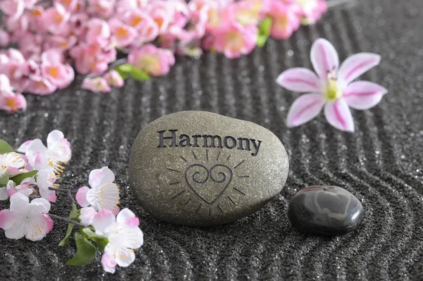 Zen garden in harmony — Stock Photo, Image