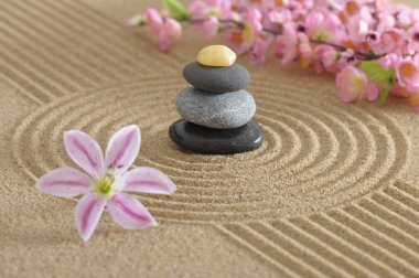 Zen garden clipart