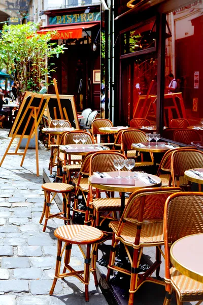 Fransk restaurang — Stockfoto