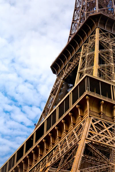 Реконструкция Эйфелевой башни — стоковое фото