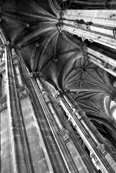 Bóveda de costillas góticas —  Fotos de Stock