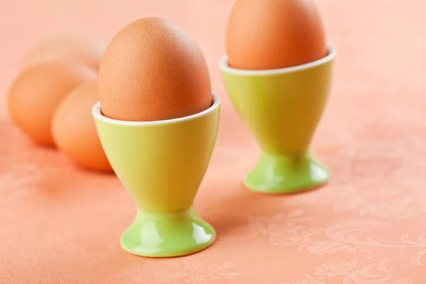 Egg in egg cup — Stock Photo, Image