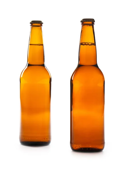 Brun flaska öl — Stockfoto