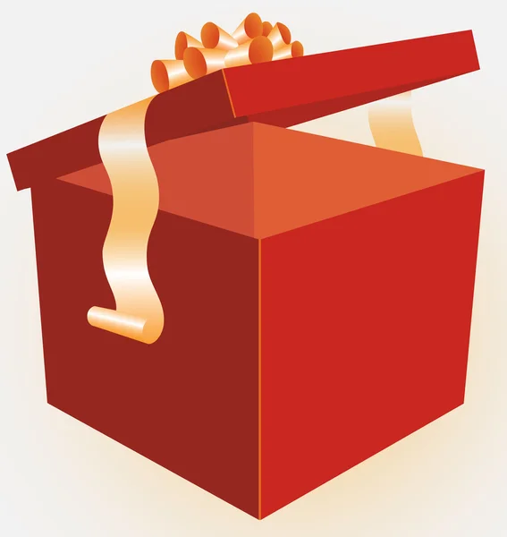 Ящик для подарунків — стоковий вектор