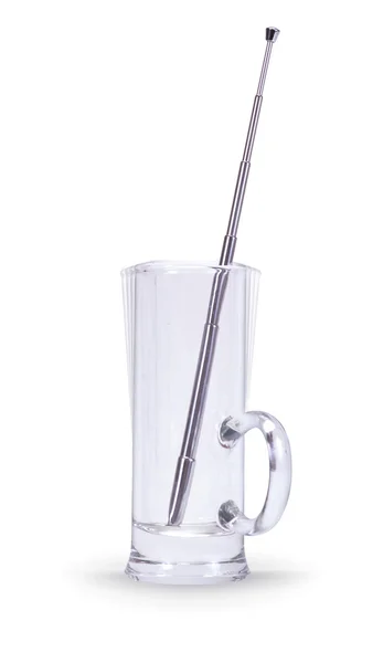 stock image Glass with antenna