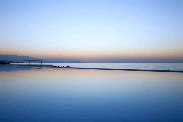 Still sea in the morning