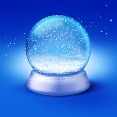 Snow globe clipart