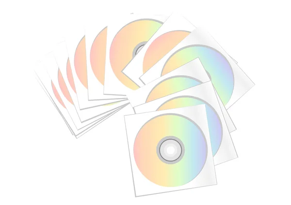 CD archiv — Stockový vektor