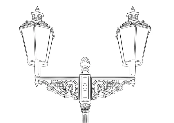 Lampe — Image vectorielle