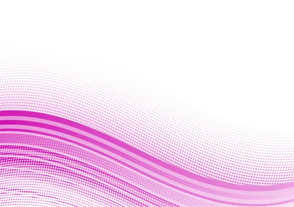 Рожевий хвиля — стоковий вектор
