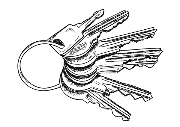 Schlüssel — Stockvektor