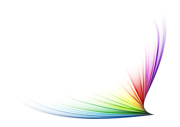 Forma de arco iris — Archivo Imágenes Vectoriales