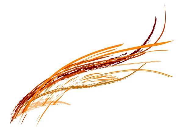 Lignes orange — Image vectorielle