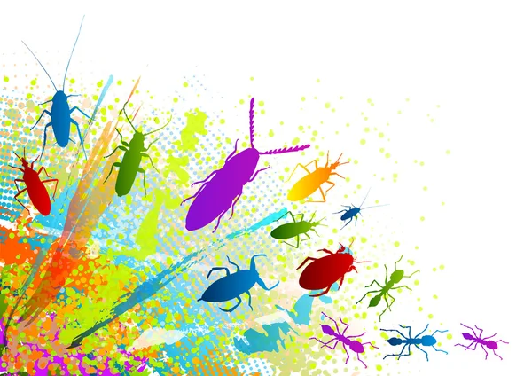 Insectes — Image vectorielle
