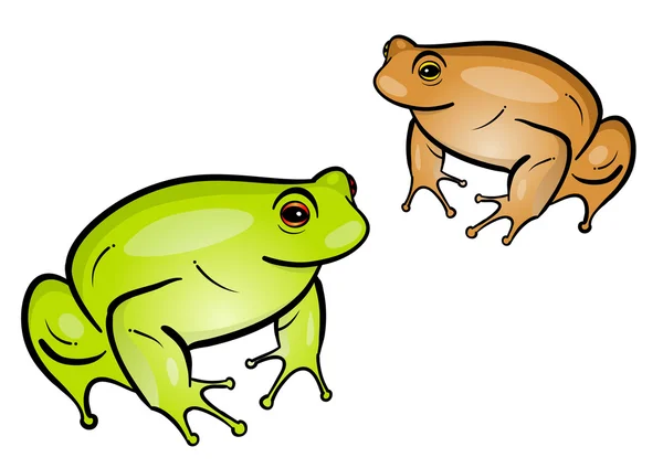Kurbağalar — Stok Vektör