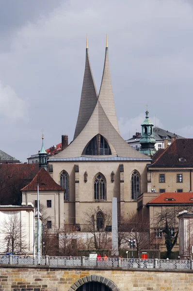 Mosteiro beneditino - Emauzy — Fotografia de Stock
