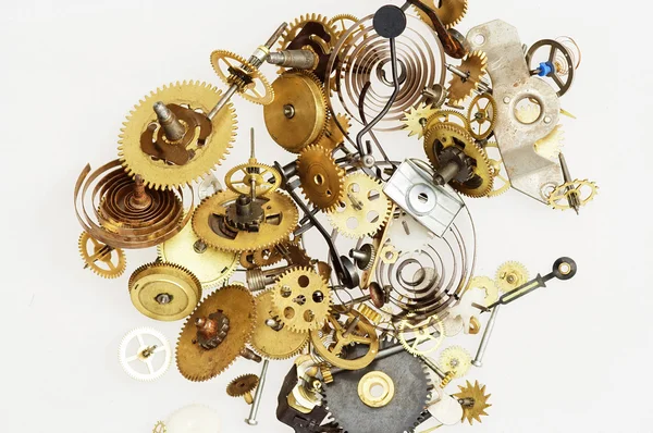 Broken clockwork mechanism — Stock Photo, Image