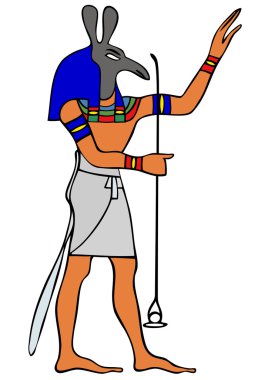 God of Ancient Egypt - Seth clipart