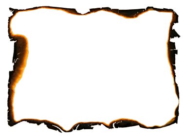 Burnt edges clipart