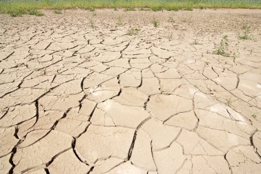 Dry season - dried ground clipart