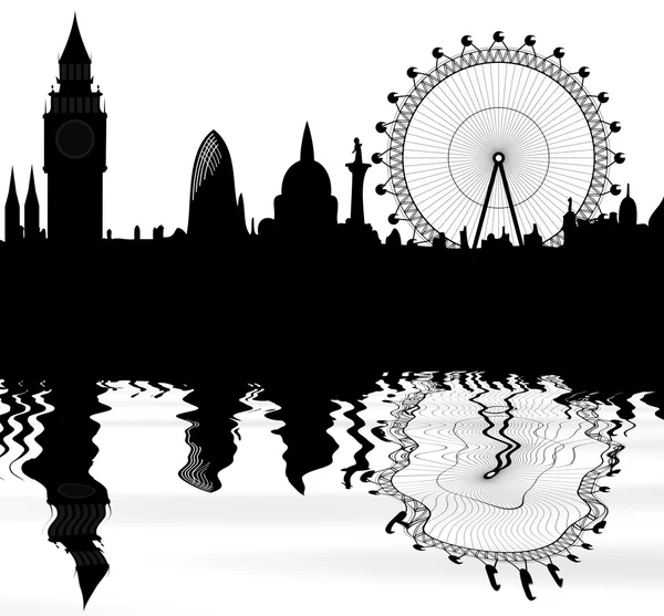 Panoramę Londynu — Zdjęcie stockowe