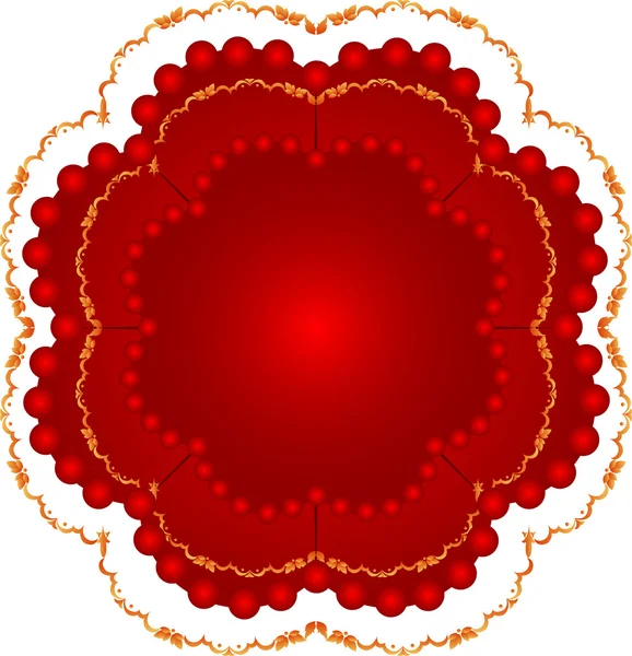 Векторный цветок — стоковый вектор