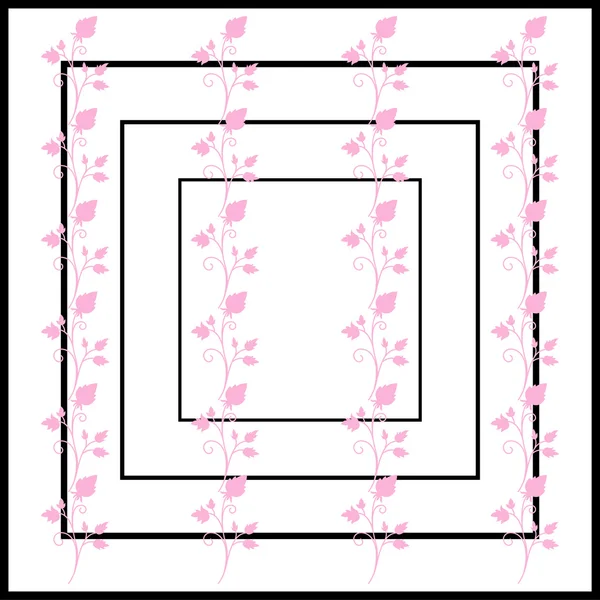 ベクターの花の壁紙のパターン — ストックベクタ