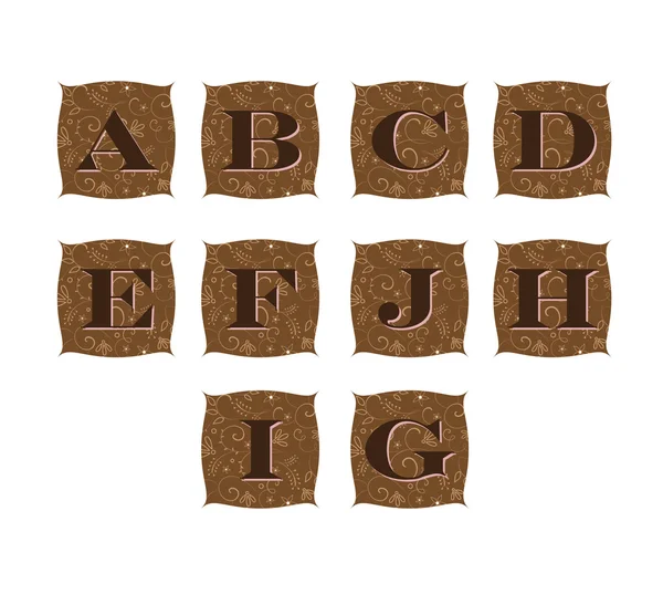 Διάνυσμα αλφάβητο — Διανυσματικό Αρχείο