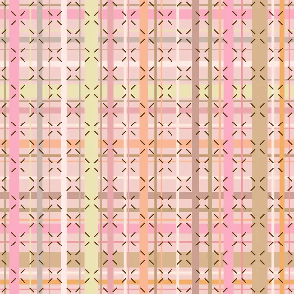 Seamless checked background pattern — Stock Vector